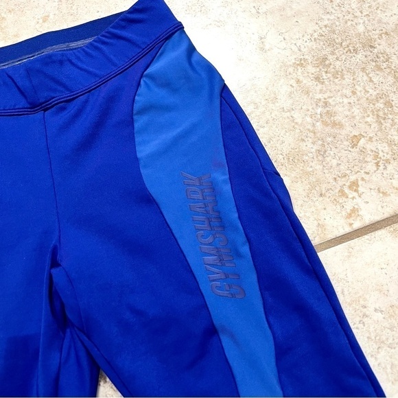 Gymshark Turbo Cropped Legging Blue women’s Size Small - Picture 4 of 10